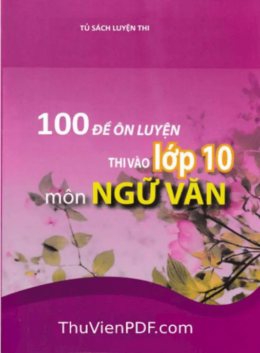 100 Đề Ôn Luyện Thi Vào Lớp 10 Môn Ngữ Văn