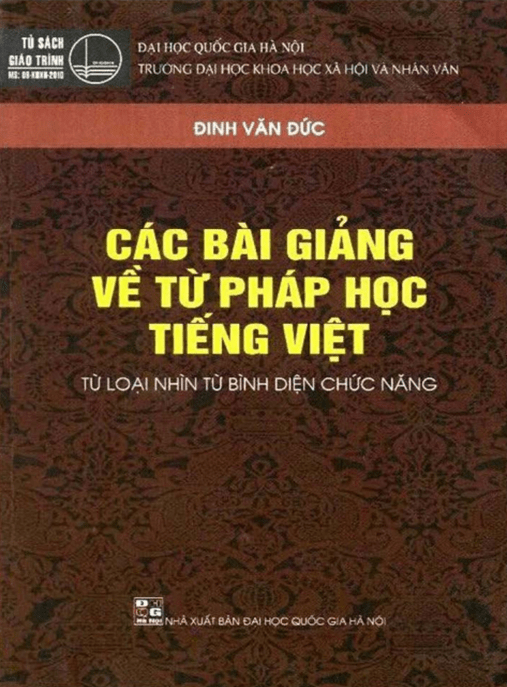 Các Bài Giảng Về Từ Pháp Học Tiếng Việt