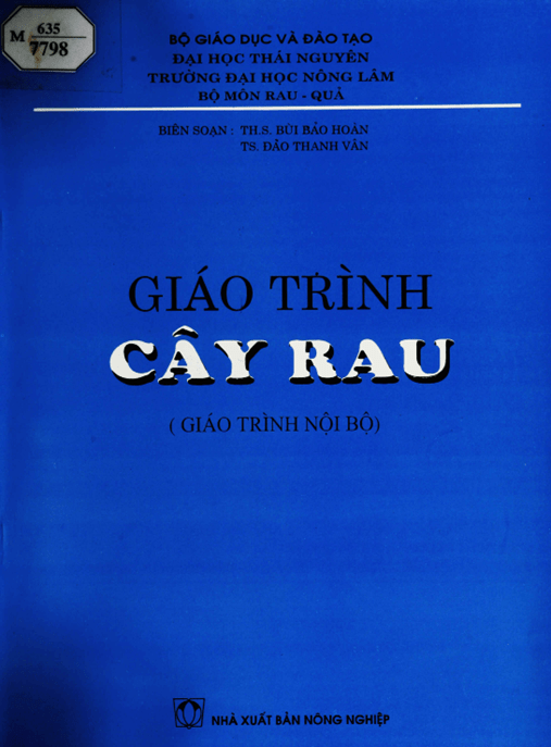 Giáo Trình Cây Rau &#