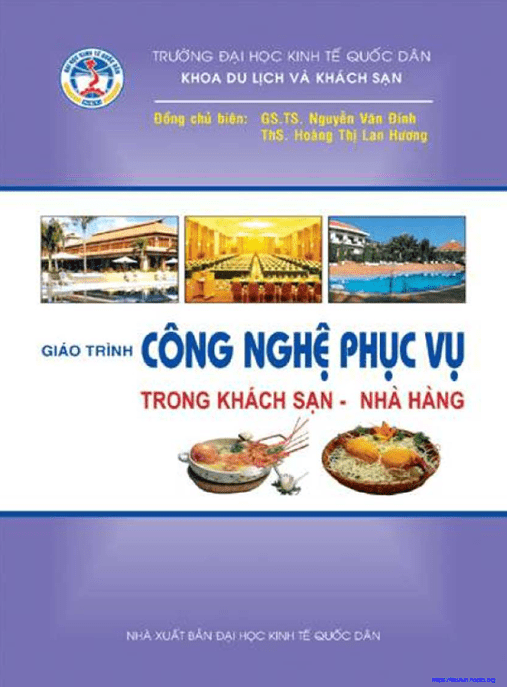 Giáo Trình Công Nghệ Phục Vụ Trong Khách Sạn Nhà Hàng