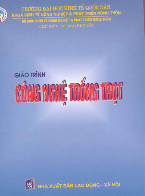 Giáo Trình Công Nghệ Trồng Trọt