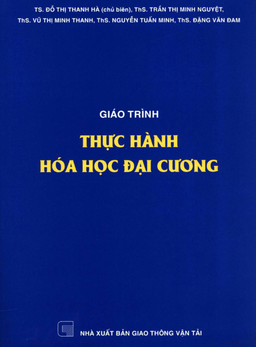 Giáo Trình Thực Hành Hóa Học Đại Cương