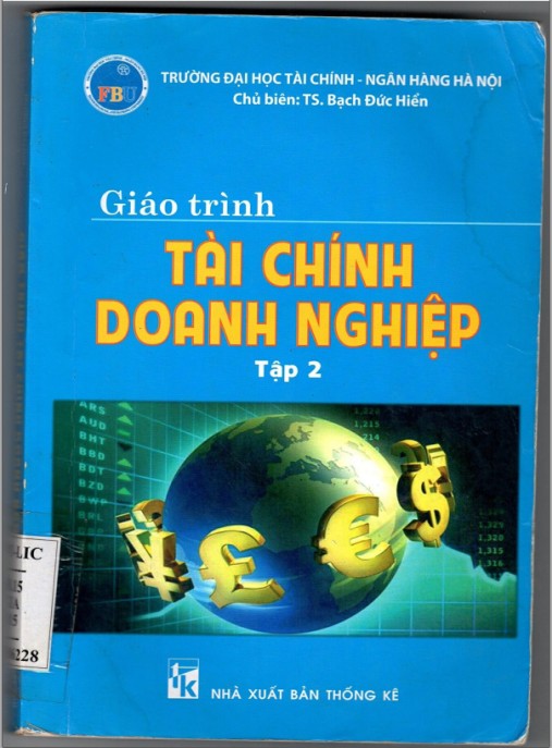Giáo trình Tài chính doanh nghiệp (Tập 2)