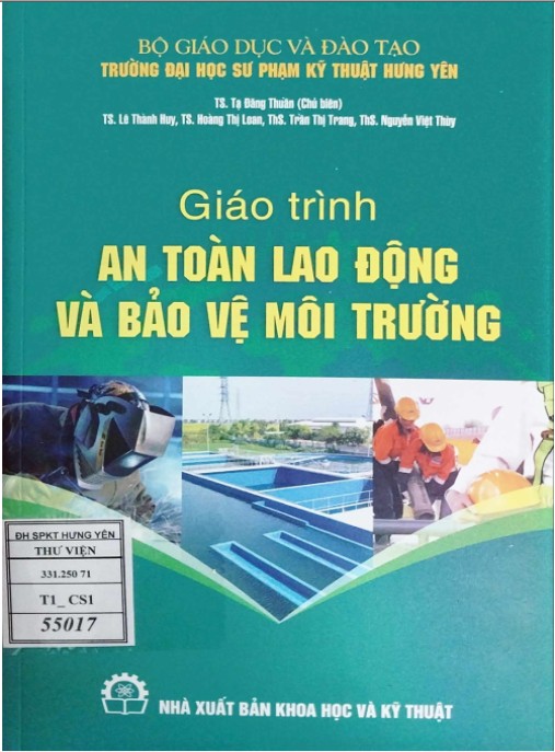 Giáo trình an toàn lao động và bảo vệ môi trường