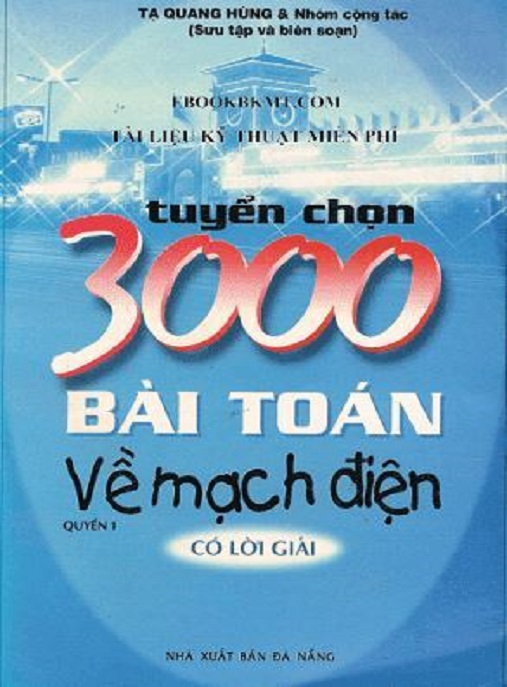 3000 Bài Toán Về Mạch Điện Tập 1 Có Lời Giải