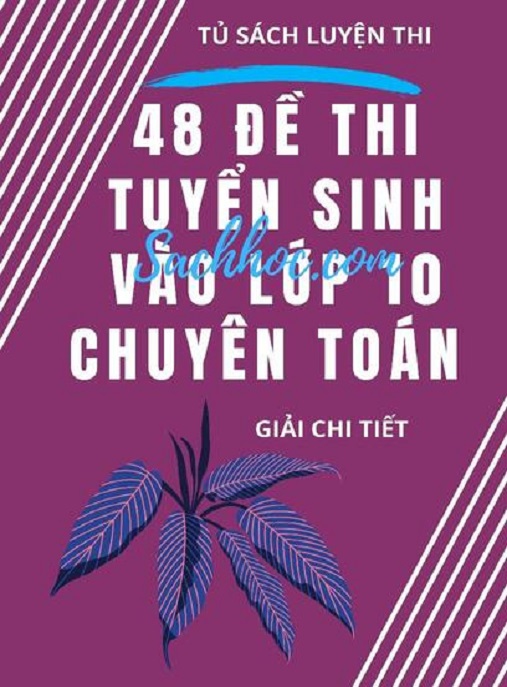 48 Đề Thi Tuyển Sinh Vào Lớp 10 Chuyên Toán – Giải Chi Tiết