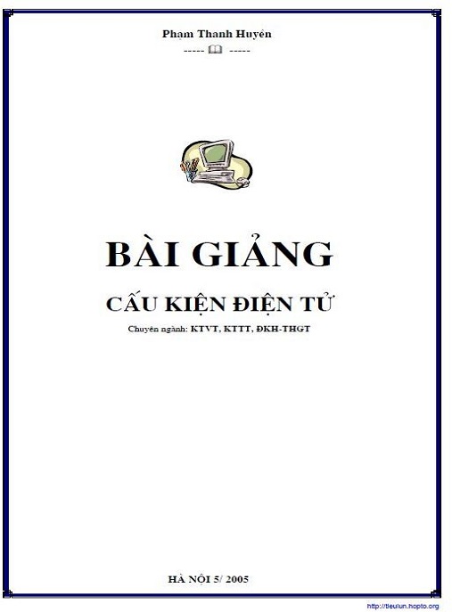Bài Giảng Cấu Kiện Điện Tử