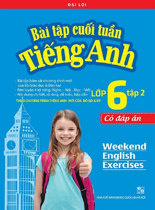 Bài Tập Cuối Tuần Tiếng Anh Lớp 6 Tập 2 Có Đáp Án