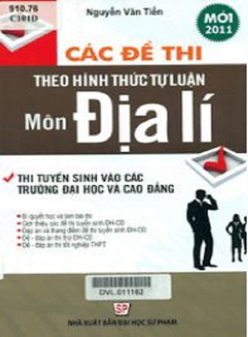 Các Đề Thi Theo Hình Thức Tự Luận Môn Địa Lý