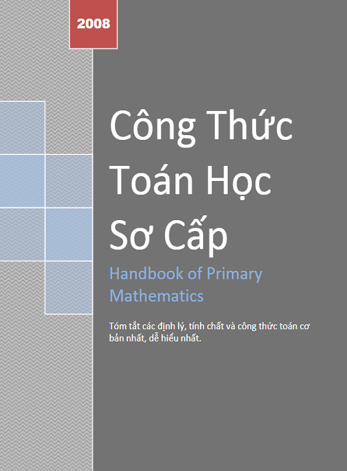 Công Thức Toán Học Sơ Cấp