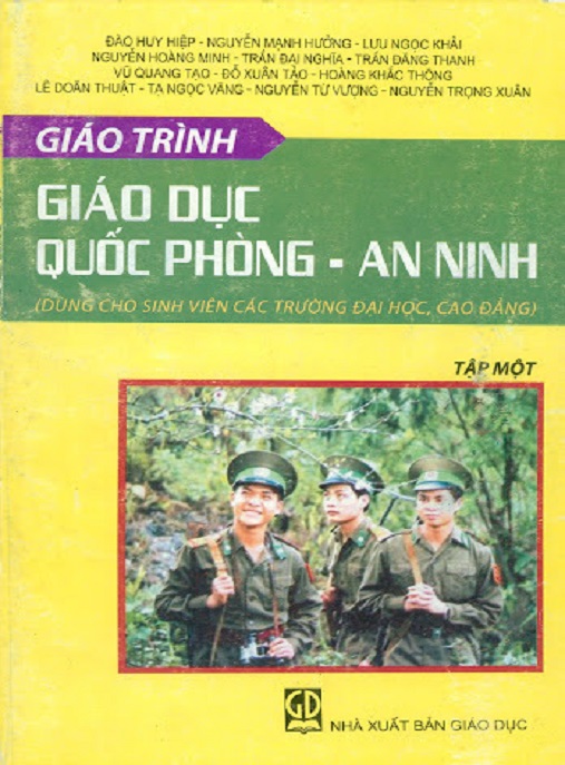 Giáo Trình Giáo Dục Quốc Phòng An Ninh Tập 1