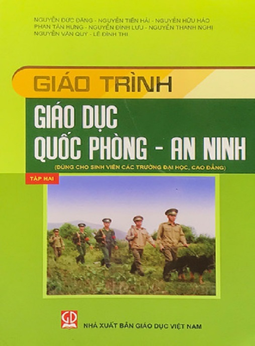 Giáo Trình Giáo Dục Quốc Phòng An Ninh Tập 2