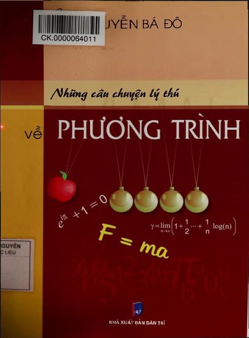 Những Câu Chuyện Lý Thú Về Phương Trình