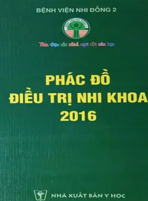 Phác Đồ Điều Trị Nhi Khoa 2016
