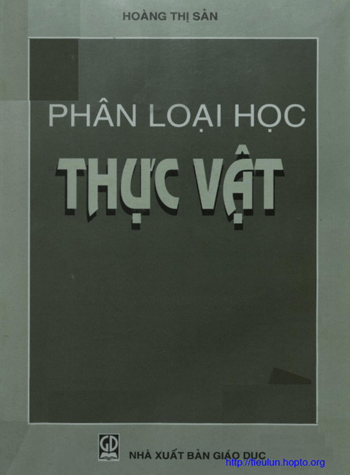 Phân Loại Học Thực Vật