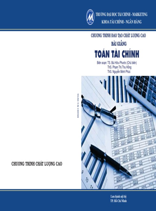 Bài giảng Toán tài chính – Phần 1