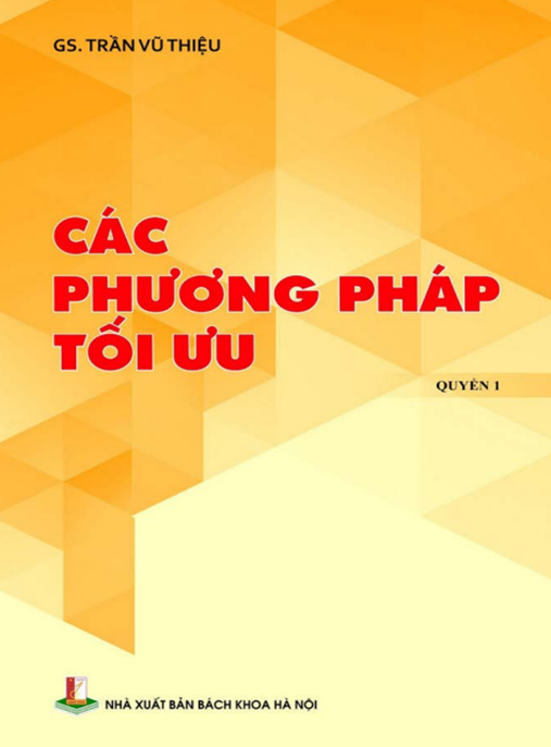Các Phương Pháp Tối Ưu Tập 1