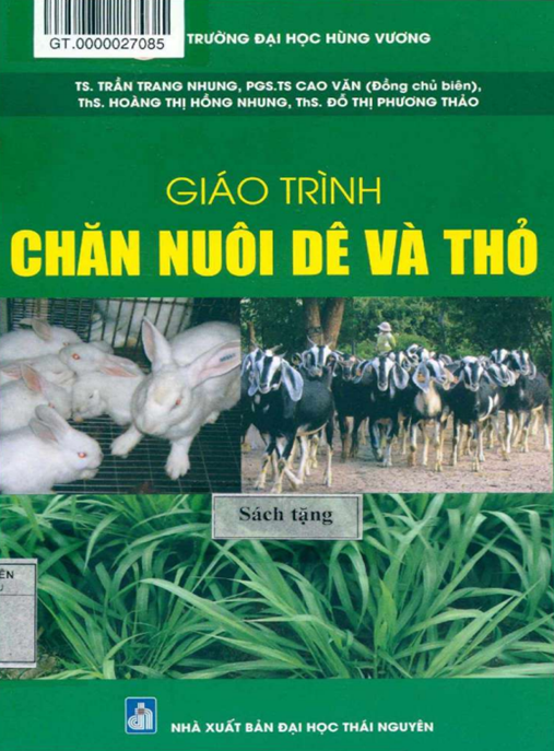Giáo Trình Chăn Nuôi Dê Và Thỏ