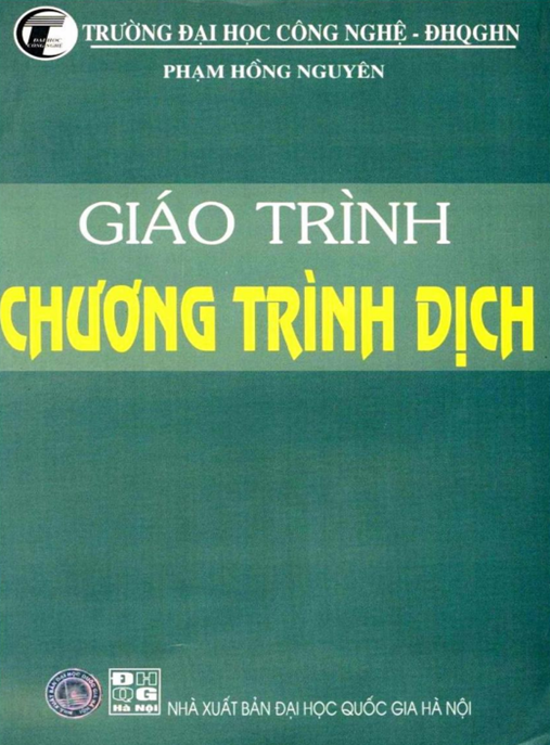 Giáo Trình Chương Trình Dịch