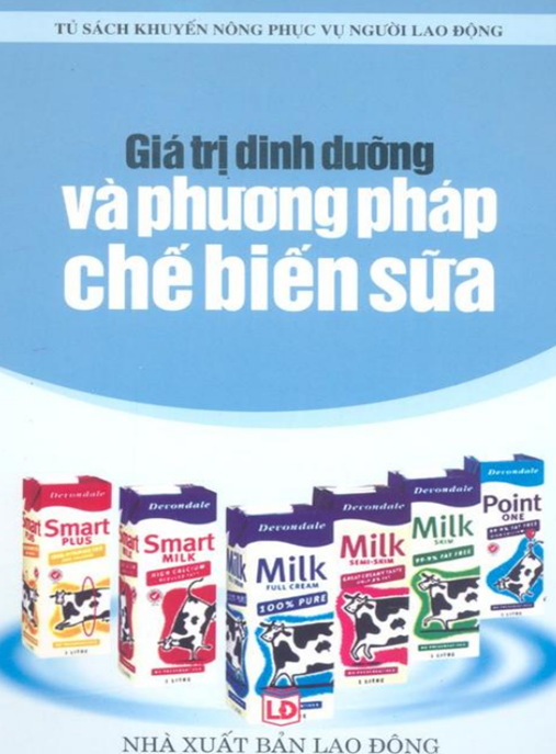 Giáo Trình Dinh Dưỡng Và Phương Pháp Chế Biến Sữa