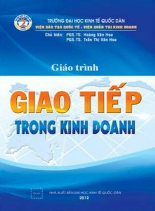 Giáo Trình Giao Tiếp Trong Kinh Doanh