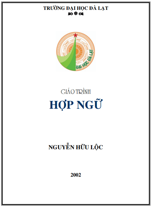 Giáo Trình Hợp Ngữ
