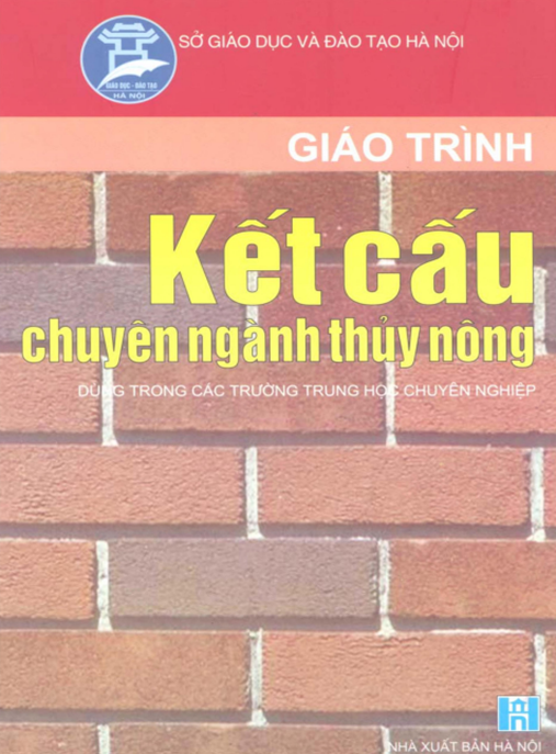 Giáo Trình Kết Cấu Chuyên Ngành Thủy Nông