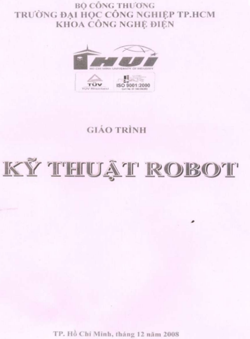 Giáo Trình Kỹ Thuật Robot