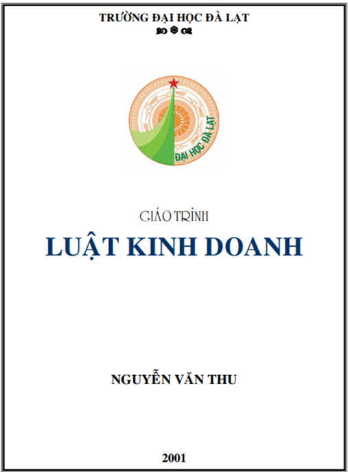 Giáo Trình Luật Kinh Doanh