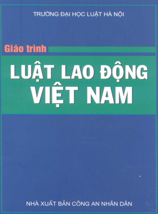 Giáo Trình Luật Lao Động Việt Nam