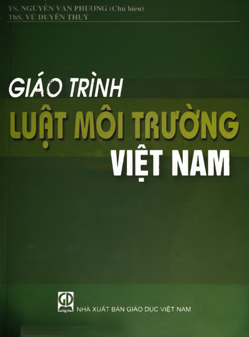 Giáo Trình Luật Môi Trường Việt Nam