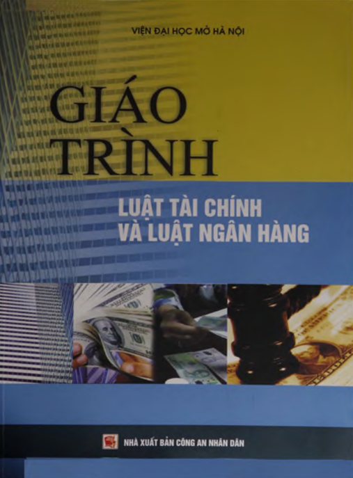 Giáo Trình Luật Tài Chính Và Luật Ngân Hàng