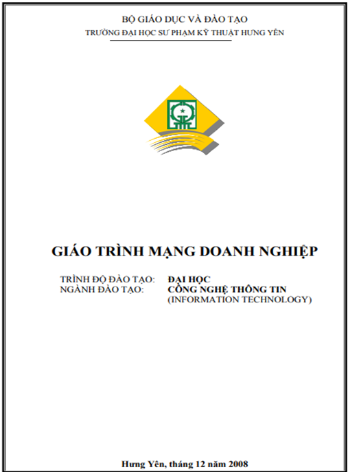 Giáo Trình Mạng Doanh Nghiệp