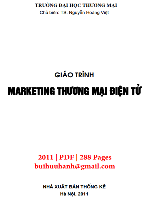 Giáo Trình Marketing Thương Mại Điện Tử