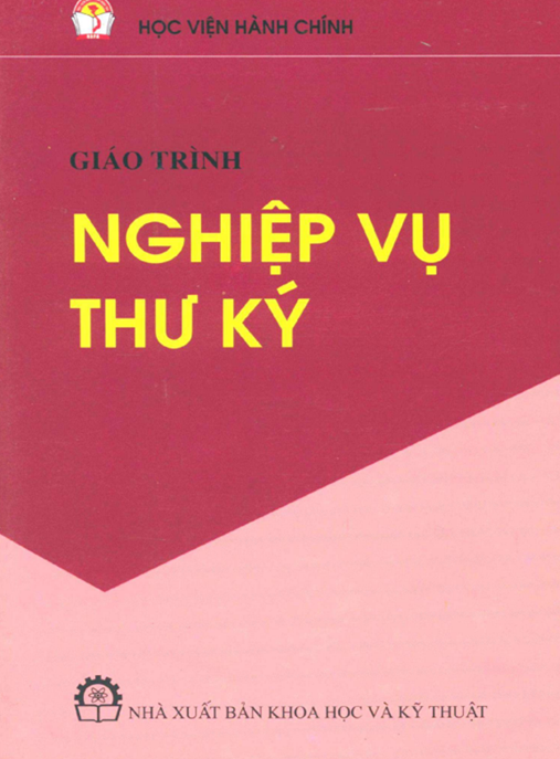 Giáo Trình Nghiệp Vụ Thư Ký