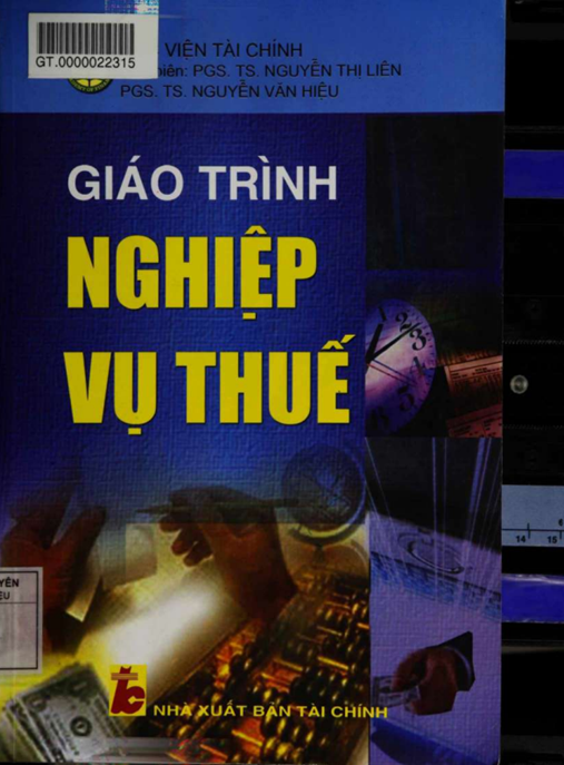Giáo Trình Nghiệp Vụ Thuế