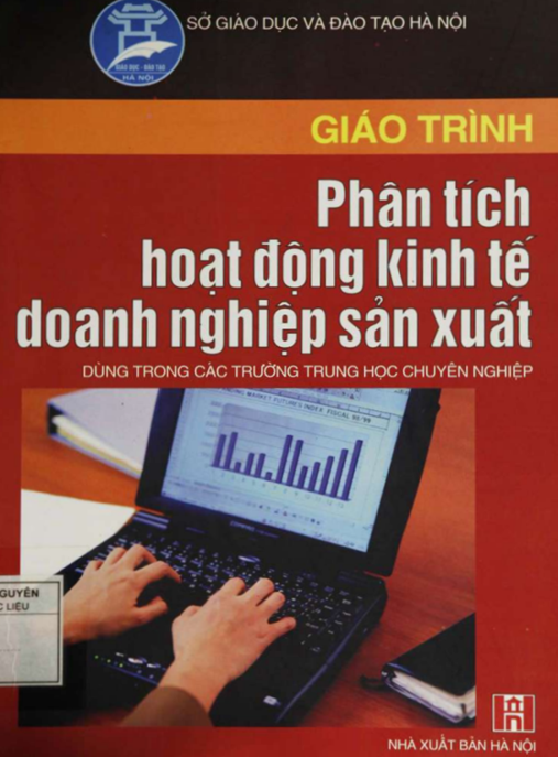 Giáo Trình Phân Tích Hoạt Động Kinh Tế Doanh Nghiệp Sản Xuất