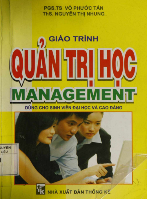 Giáo Trình Quản Trị Học Management
