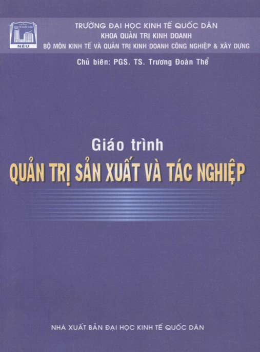 Giáo Trình Quản Trị Sản Xuất Và Tác Nghiệp