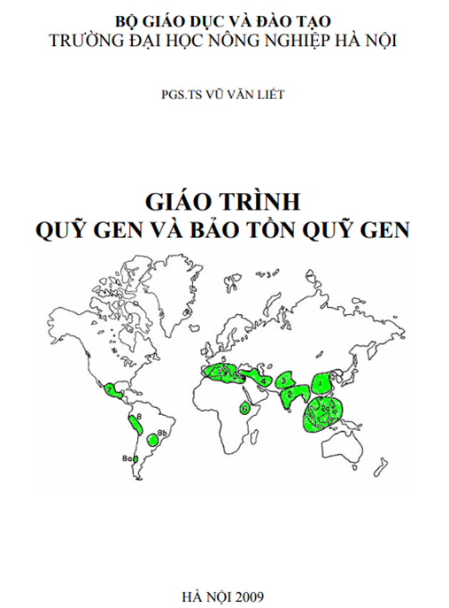 Giáo Trình Quỹ Gen Và Bảo Tồn Quỹ Gen