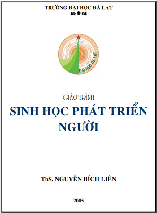 Giáo Trình Sinh Học Phát Triển Người