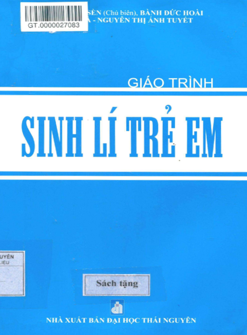 Giáo Trình Sinh Lý Trẻ Em