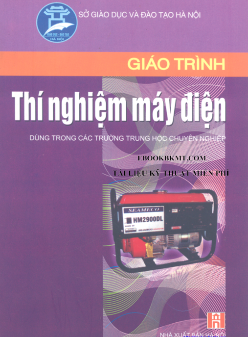 Giáo Trình Thí Nghiệm Máy Điện