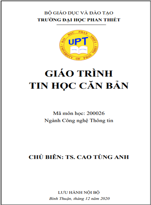 Giáo Trình Tin Học Căn Bản