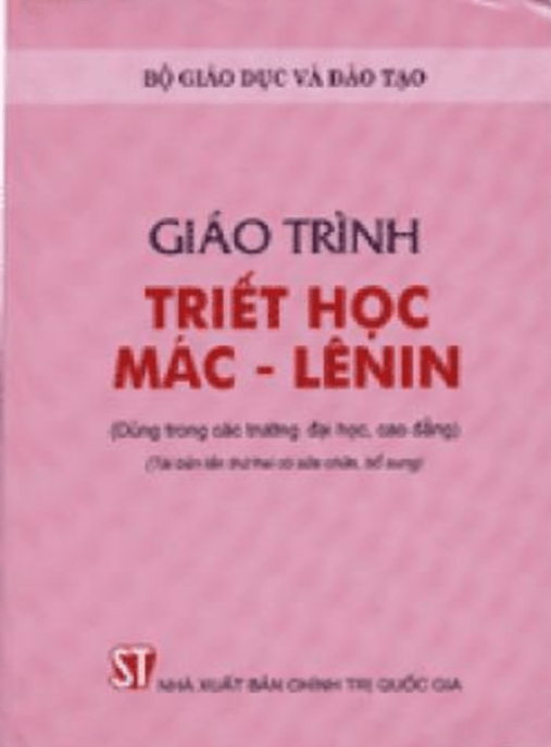 Giáo Trình Triết Học Mác Lênin