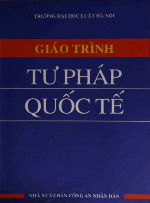 Giáo Trình Tư Pháp Quốc Tế