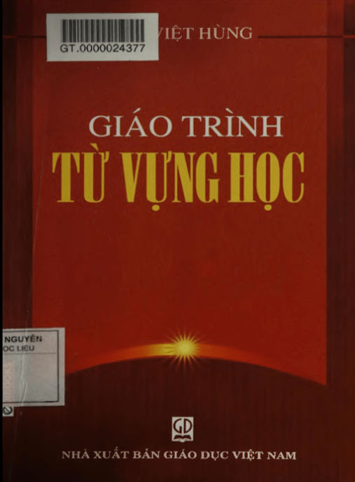 Giáo Trình Từ Vựng Học
