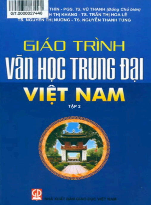 Giáo Trình Văn Học Trung Đại Việt Nam Tập 2