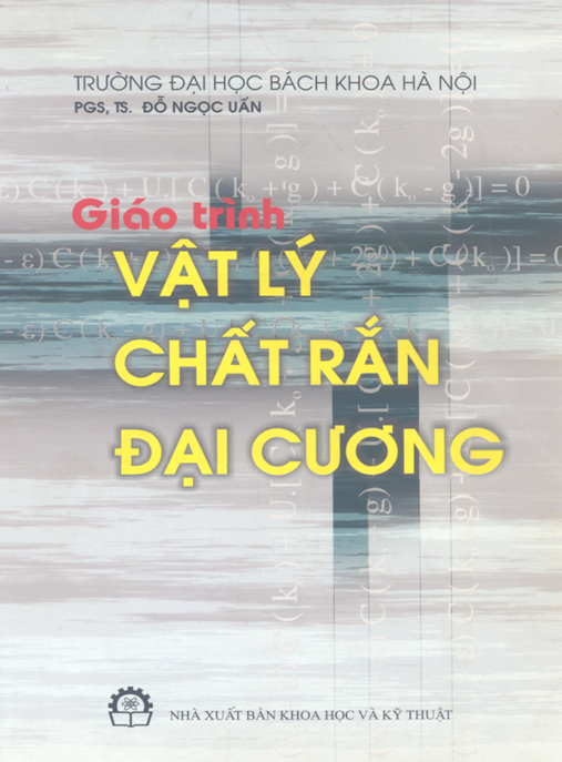 Giáo Trình Vật Lý Chất Rắn Đại Cương