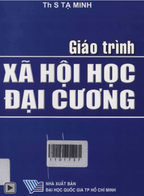 Giáo Trình Xã Hội Học Đại Cương